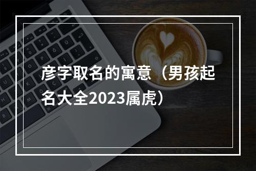 彦字取名的寓意（男孩起名大全2023属虎）