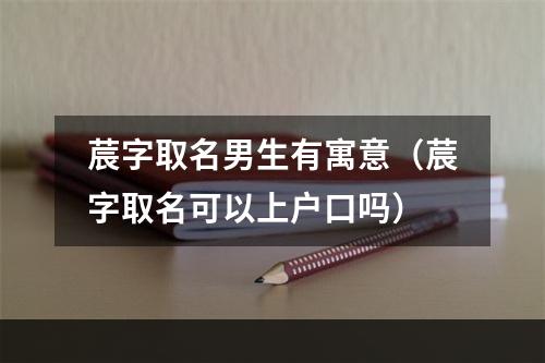 莀字取名男生有寓意（莀字取名可以上户口吗）