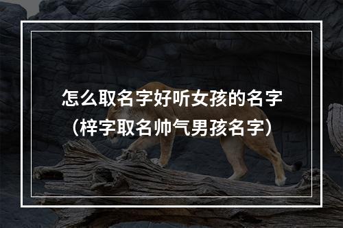 怎么取名字好听女孩的名字（梓字取名帅气男孩名字）
