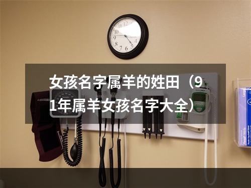女孩名字属羊的姓田（91年属羊女孩名字大全）
