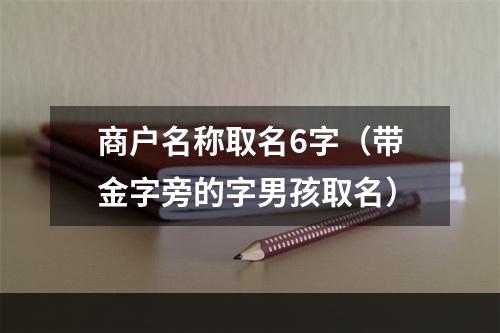商户名称取名6字（带金字旁的字男孩取名）