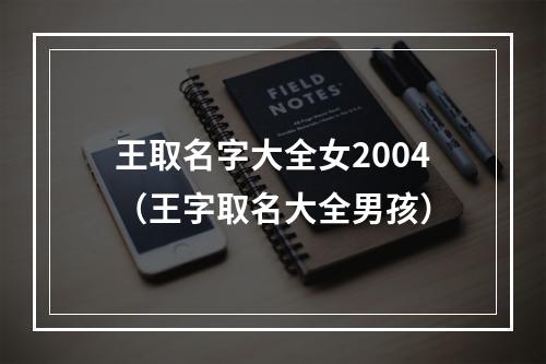 王取名字大全女2004（王字取名大全男孩）