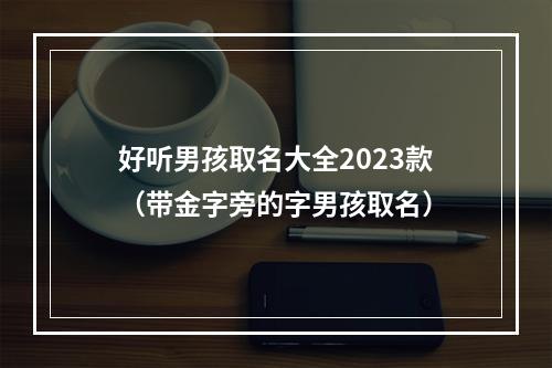 好听男孩取名大全2023款（带金字旁的字男孩取名）