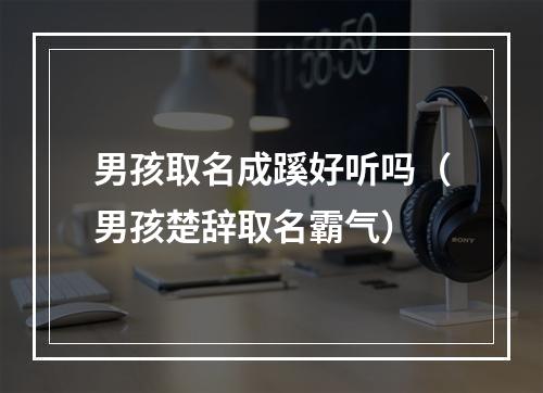 男孩取名成蹊好听吗（男孩楚辞取名霸气）