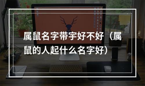属鼠名字带宇好不好（属鼠的人起什么名字好）