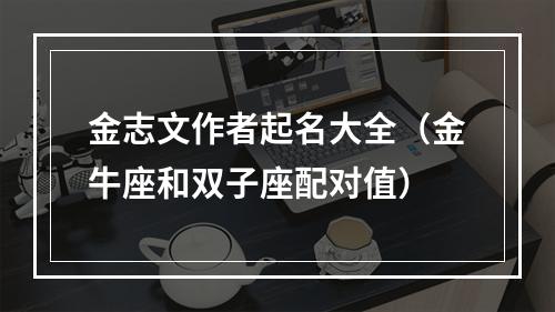金志文作者起名大全（金牛座和双子座配对值）