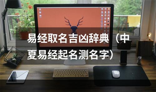易经取名吉凶辞典（中夏易经起名测名字）
