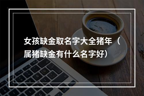 女孩缺金取名字大全猪年（属猪缺金有什么名字好）