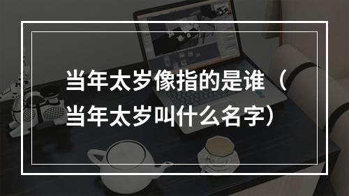 当年太岁像指的是谁（当年太岁叫什么名字）