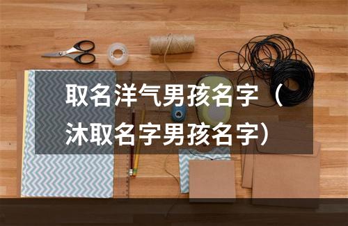 取名洋气男孩名字（沐取名字男孩名字）