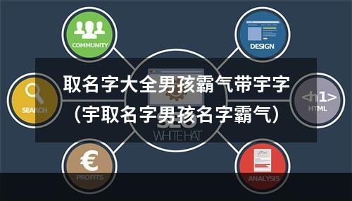 取名字大全男孩霸气带宇字（宇取名字男孩名字霸气）