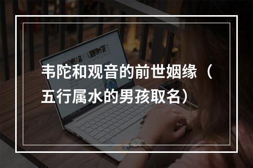 韦陀和观音的前世姻缘（五行属水的男孩取名）