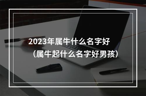 2023年属牛什么名字好（属牛起什么名字好男孩）
