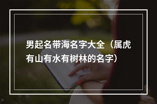 男起名带海名字大全（属虎有山有水有树林的名字）