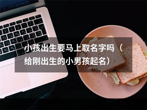 小孩出生要马上取名字吗（给刚出生的小男孩起名）