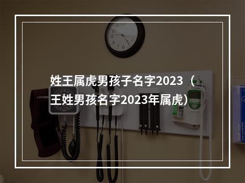姓王属虎男孩子名字2023（王姓男孩名字2023年属虎）