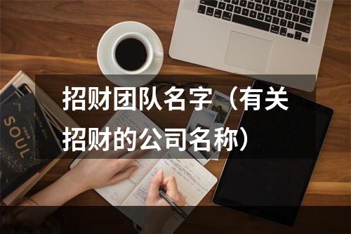 招财团队名字（有关招财的公司名称）