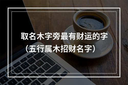 取名木字旁最有财运的字（五行属木招财名字）