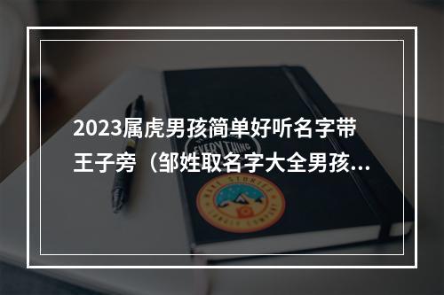 2023属虎男孩简单好听名字带王子旁（邹姓取名字大全男孩）