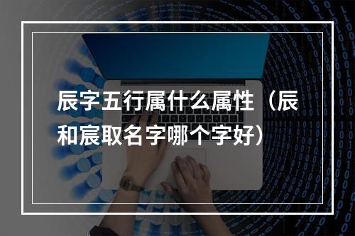 辰字五行属什么属性（辰和宸取名字哪个字好）