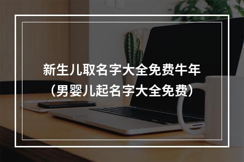 新生儿取名字大全免费牛年（男婴儿起名字大全免费）