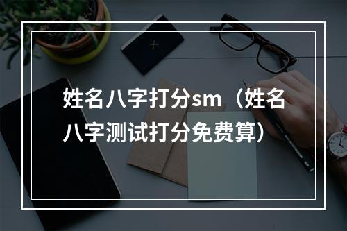 姓名八字打分sm（姓名八字测试打分免费算）