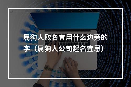 属狗人取名宜用什么边旁的字（属狗人公司起名宜忌）