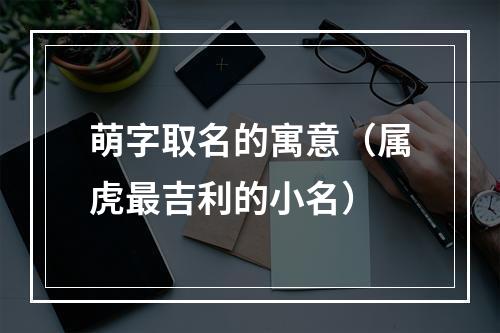 萌字取名的寓意（属虎最吉利的小名）