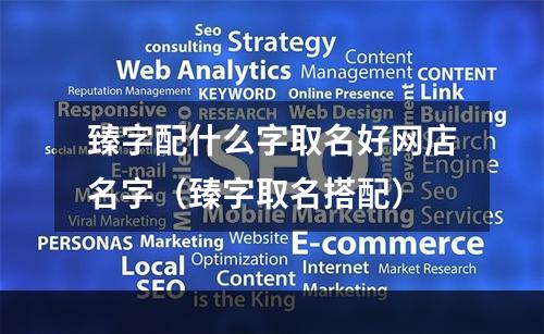 臻字配什么字取名好网店名字（臻字取名搭配）