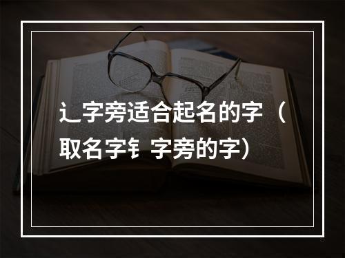 辶字旁适合起名的字（取名字钅字旁的字）