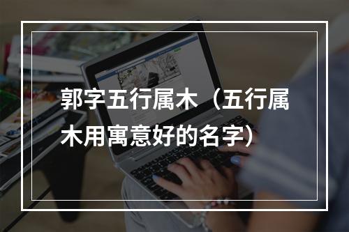 郭字五行属木（五行属木用寓意好的名字）