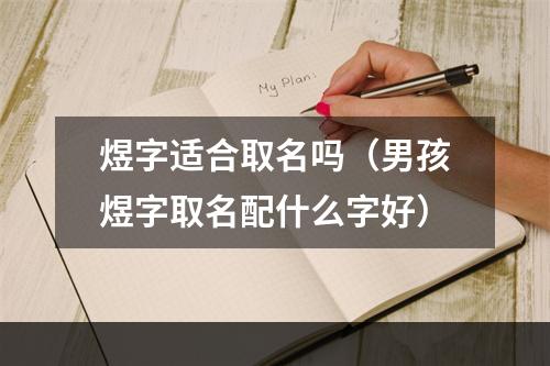 煜字适合取名吗（男孩煜字取名配什么字好）