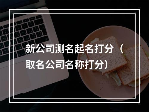 新公司测名起名打分（取名公司名称打分）