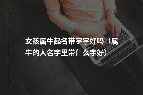 女孩属牛起名带宇字好吗（属牛的人名字里带什么字好）