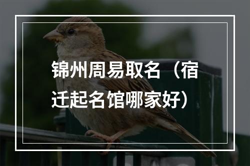 锦州周易取名（宿迁起名馆哪家好）
