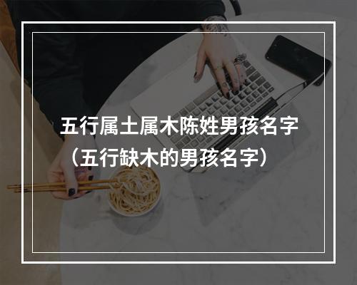 五行属土属木陈姓男孩名字（五行缺木的男孩名字）