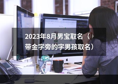 2023年8月男宝取名（带金字旁的字男孩取名）