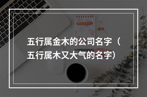 五行属金木的公司名字（五行属木又大气的名字）