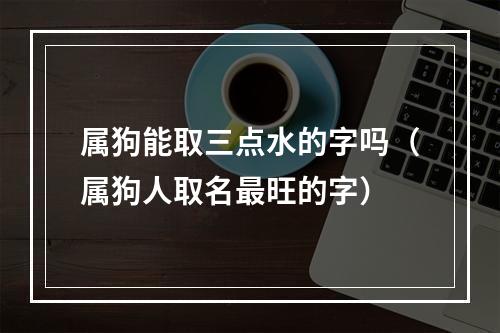 属狗能取三点水的字吗（属狗人取名最旺的字）
