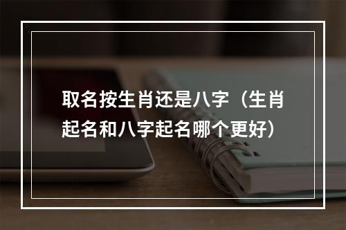 取名按生肖还是八字（生肖起名和八字起名哪个更好）
