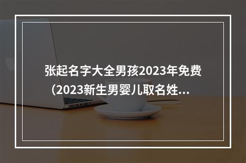张起名字大全男孩2023年免费（2023新生男婴儿取名姓张）