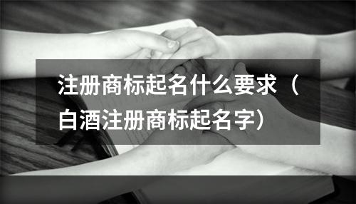 注册商标起名什么要求（白酒注册商标起名字）