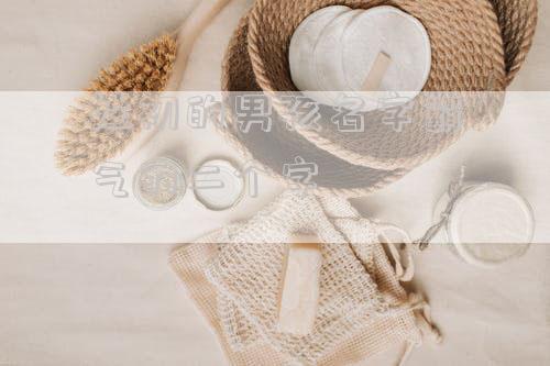 姓初的男孩名字霸气的二个字