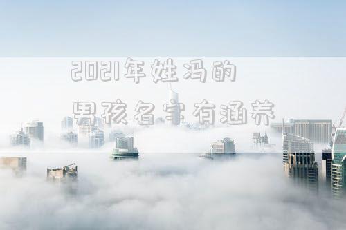 2021年姓冯的男孩名字有涵养