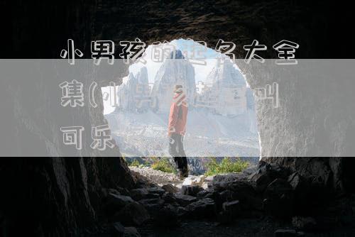 小男孩的起名大全集(小男孩起名叫可乐好不好)