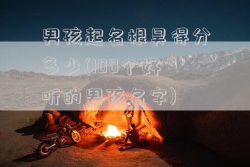 男孩起名根昊得分多少(100个好听的男孩名字)