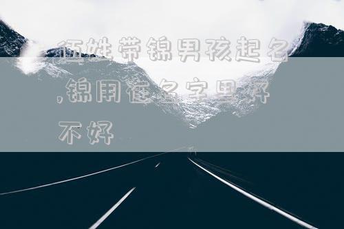 伍姓带锦男孩起名,锦用在名字里好不好