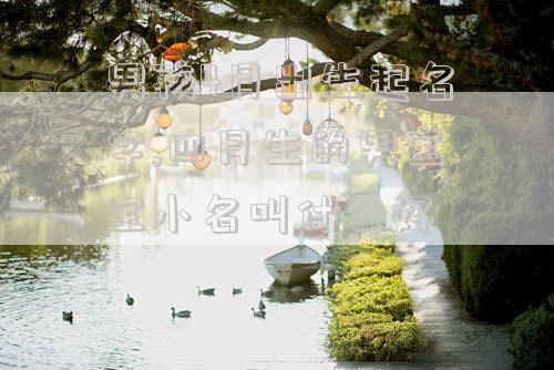 男孩4月出生起名字,四月生的男宝宝小名叫什么好