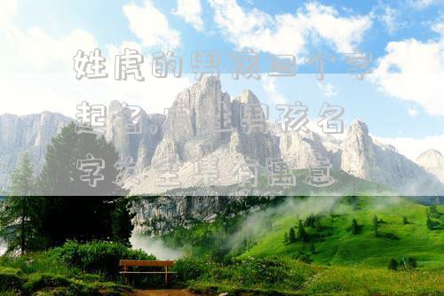 姓虎的男孩四个字起名,虎姓男孩名字大全集有寓意