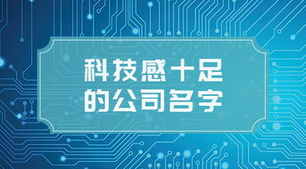 小什么科技有限公司起名 科技公司名字起名大全 科技公司名字起名大全有哪些